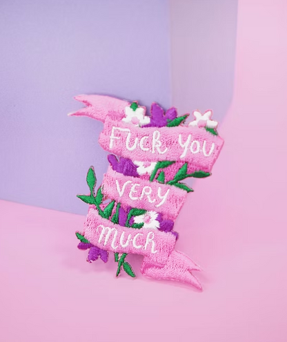Patch thermocollant Fuck You Very Much