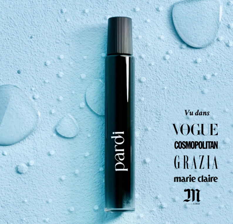 Mascara en verre avec brosse réutilisable - Noir