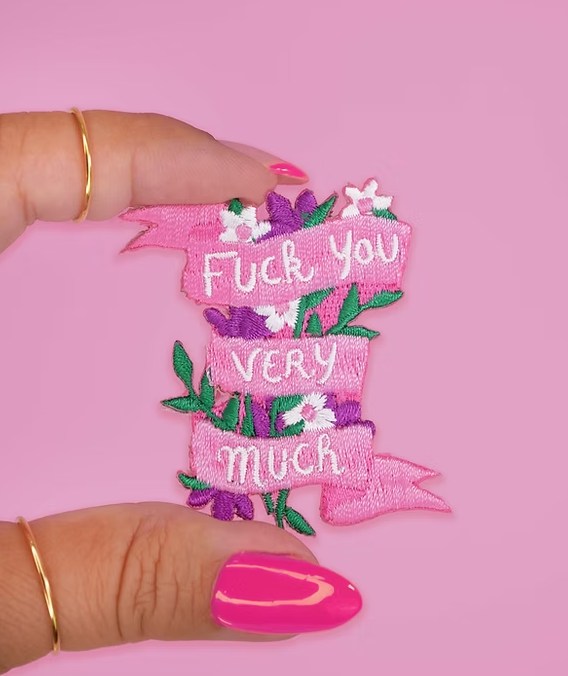 Patch thermocollant Fuck You Very Much