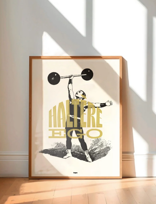 Haltère Ego | Affiche