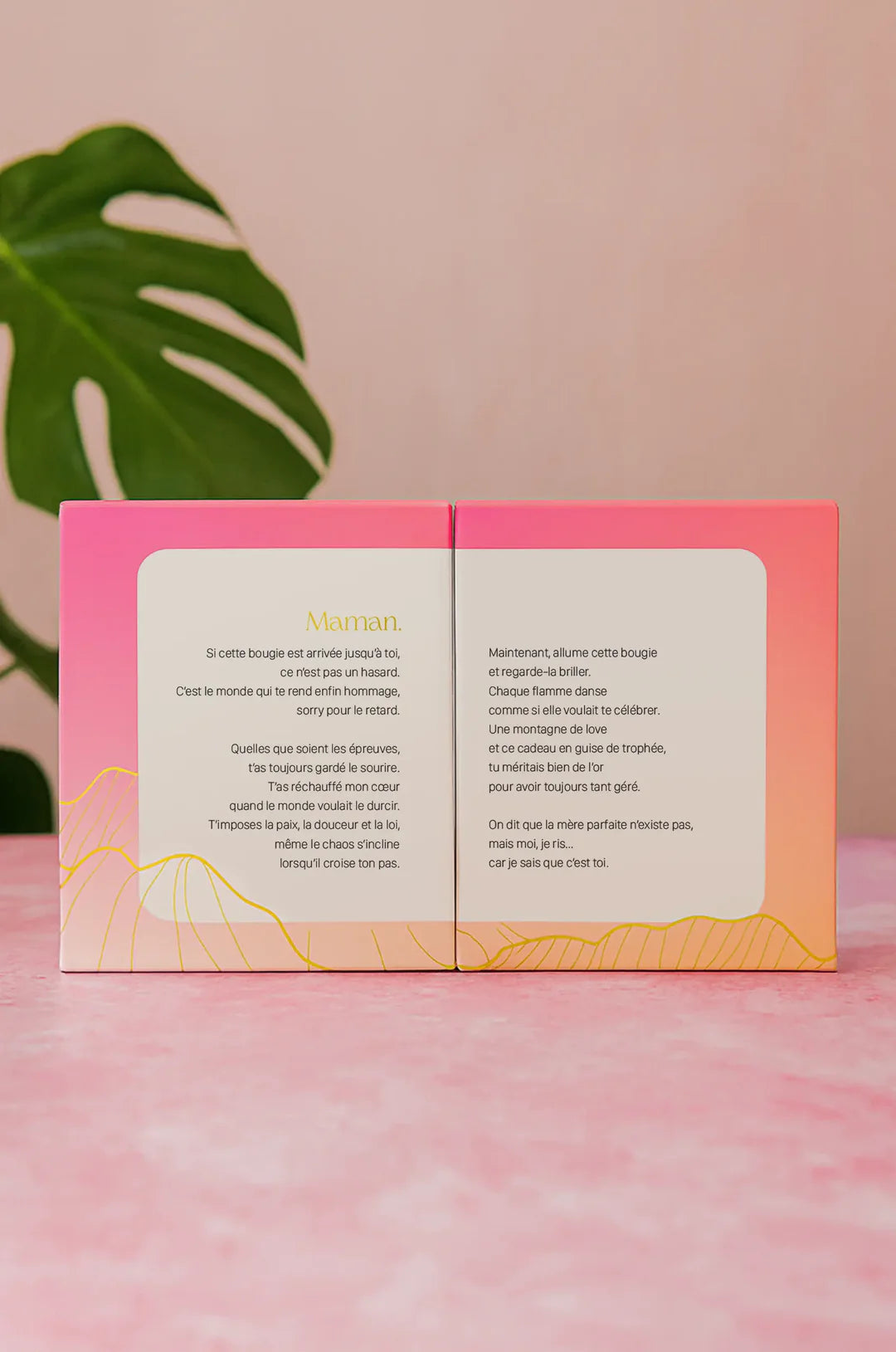 Tu gères Maman - La Bougie Gold à la Fleur de Frangipanier