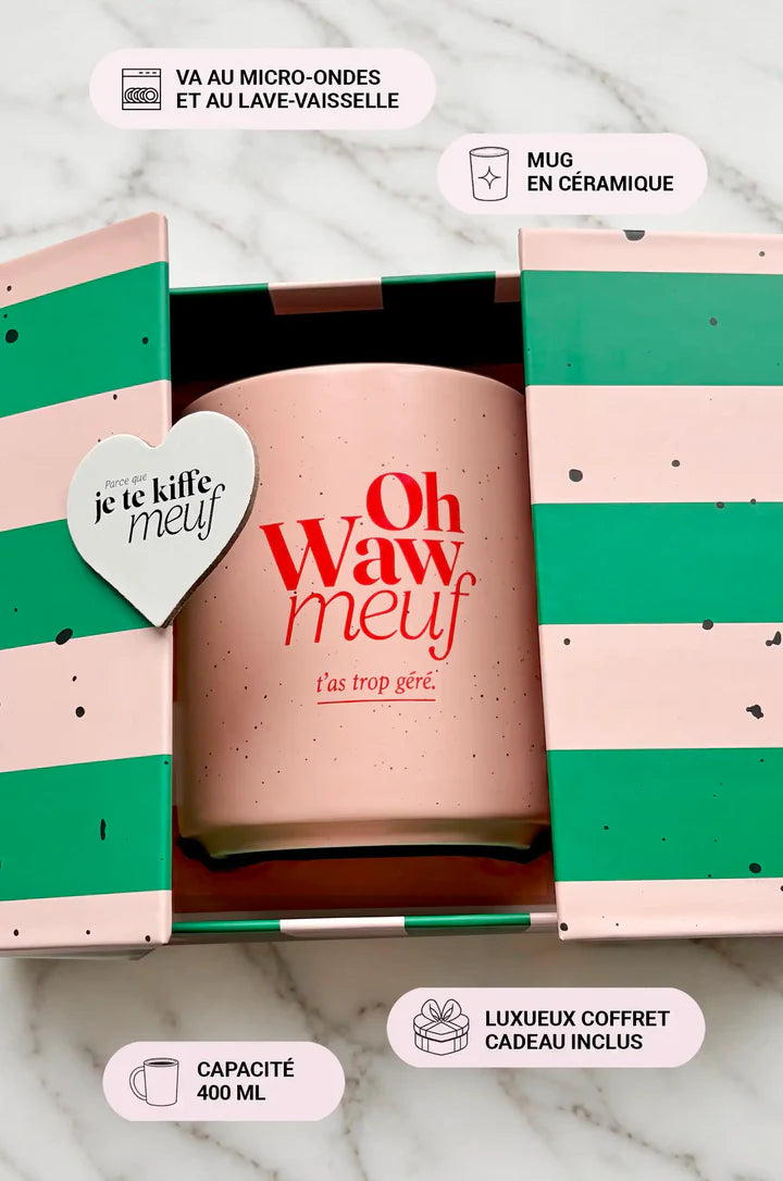 La Tasse Rose et son coffret - Oh Waw