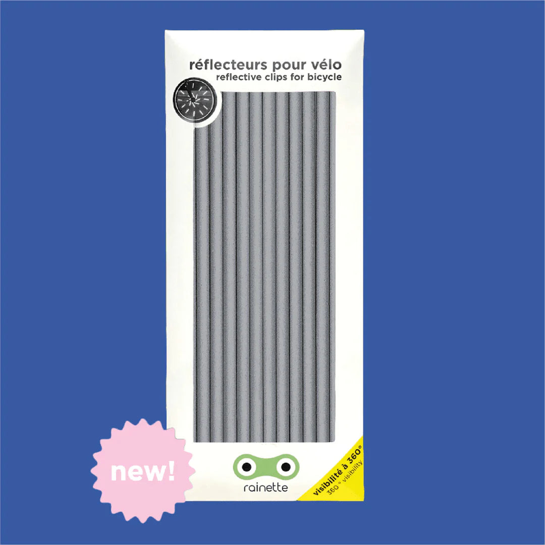 Réflecteurs pour rayons de vélo | argenté