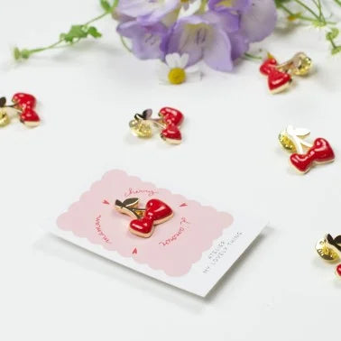 Pin’s cerises - Maman d’amour