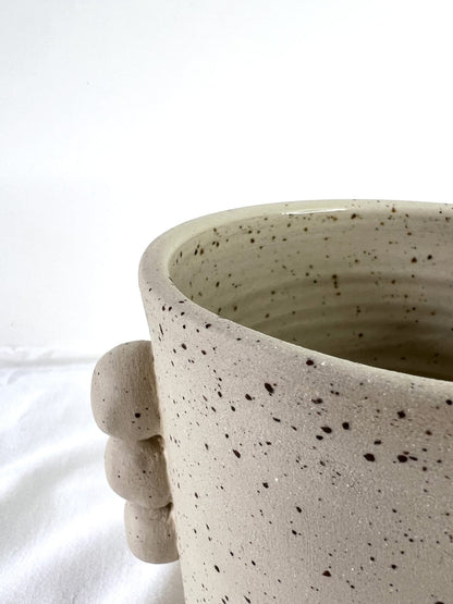 Vase PALMA Grès Pyrité