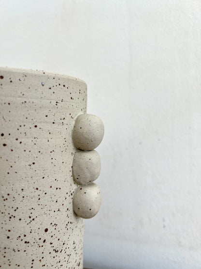 Vase PALMA Grès Pyrité