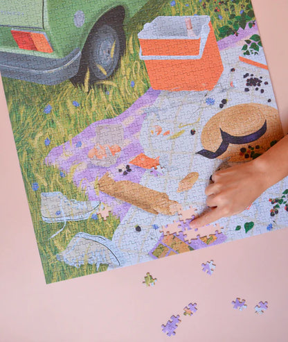 Le casse-croûte - Puzzle 1000 pièces