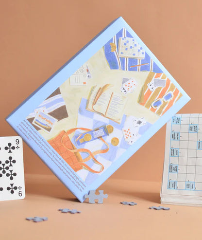 Du sable entre les pages - Puzzle 500 pièces