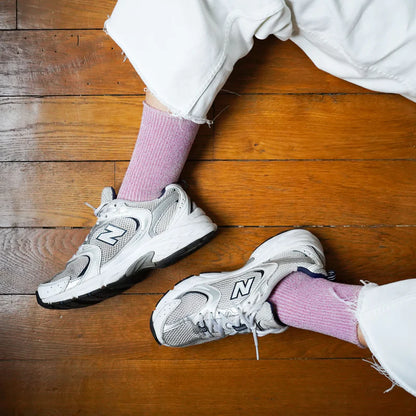 Chaussettes Klue à paillettes en lurex