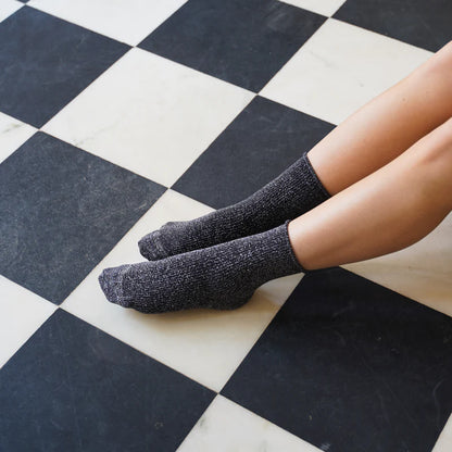 Chaussettes Klue à paillettes en lurex