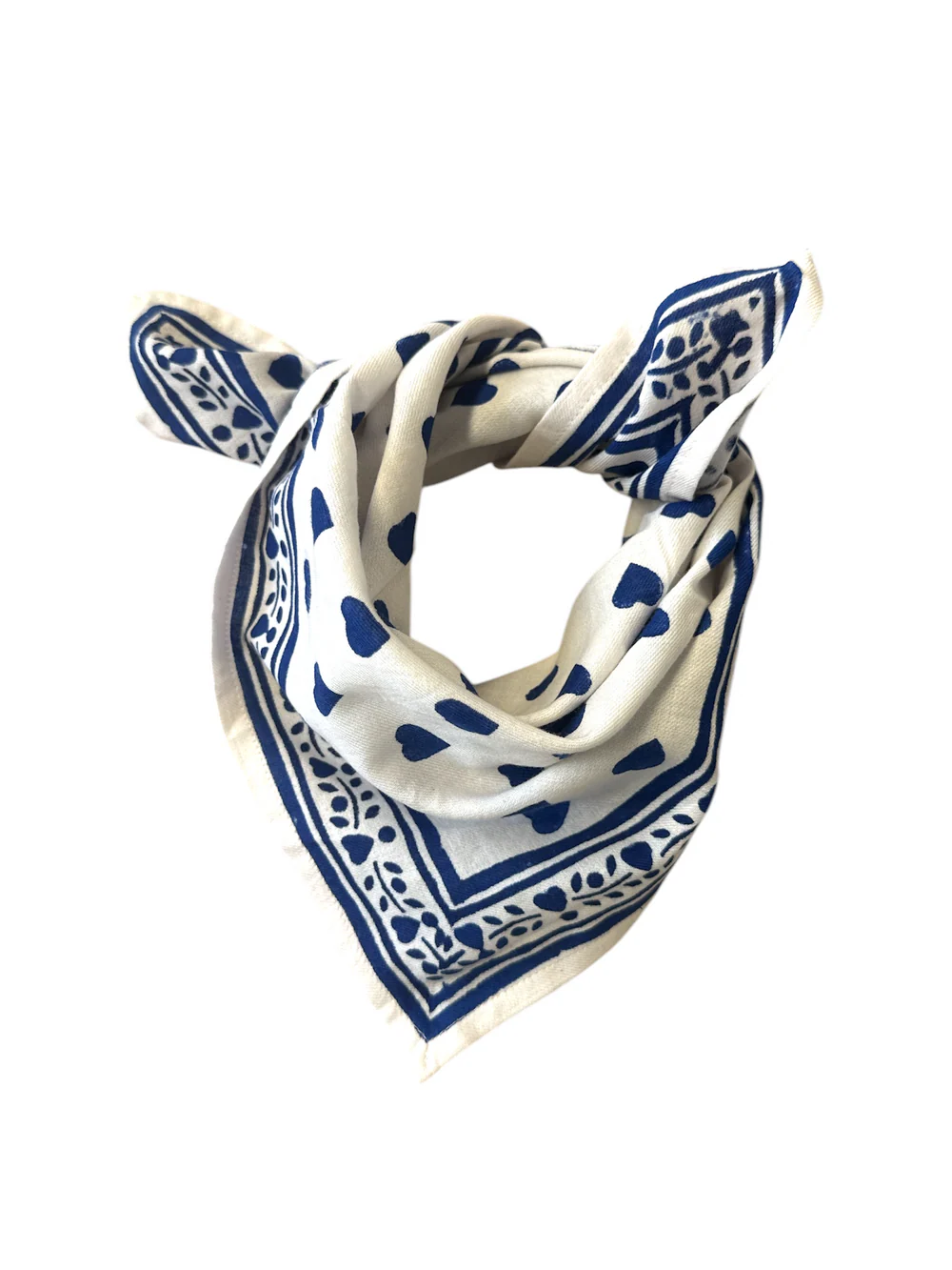 Foulard Bébé Enfant Love Lapis 50cm