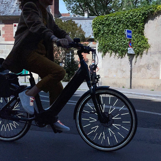 Petits réflecteurs pour rayons de vélo | Rose