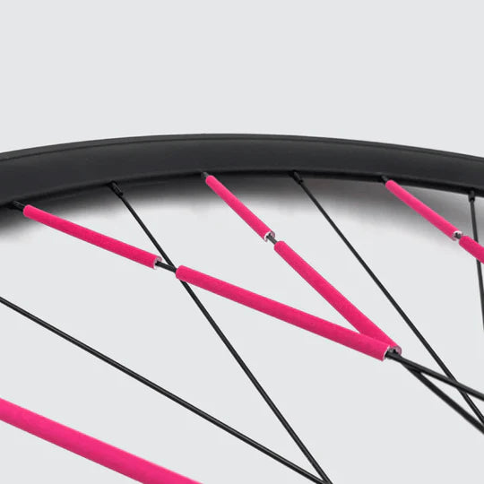 Petits réflecteurs pour rayons de vélo | Rose
