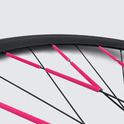 Petits réflecteurs pour rayons de vélo | Rose