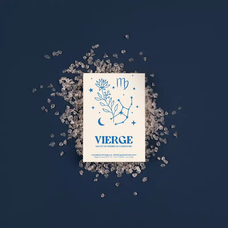 Cadeau astro – Vierge – Sachet de graines