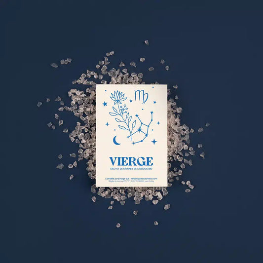 Cadeau astro – Vierge – Sachet de graines