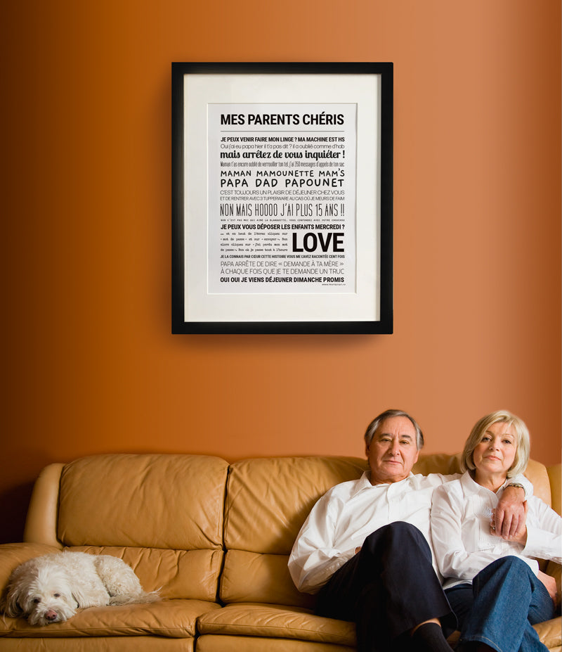 Affiche - Mes parents chéris