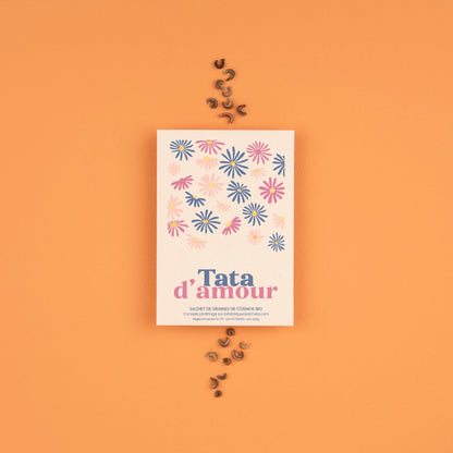 Tata d’amour – Idée cadeau tata à semer