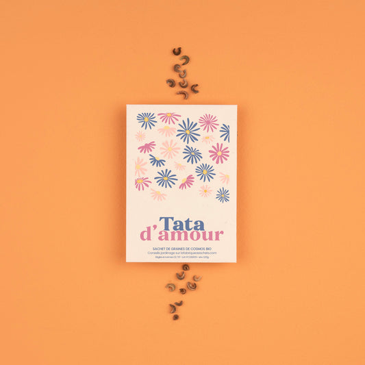 Tata d’amour – Idée cadeau tata à semer