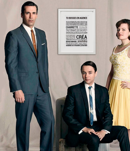 Affiche - Tu bosses en agence