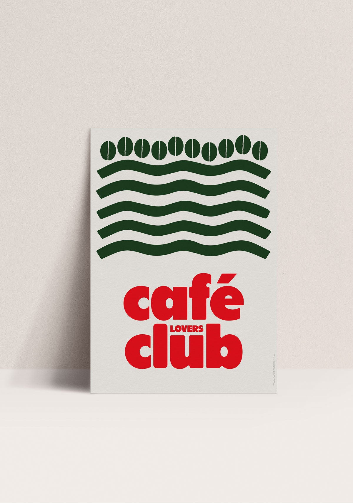 Poster - Café Lovers Club