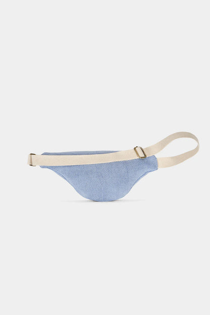 Sac banane M Olivia - Éponge Bleu