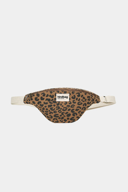 Sac banane M Olivia - Léopard Cannelle