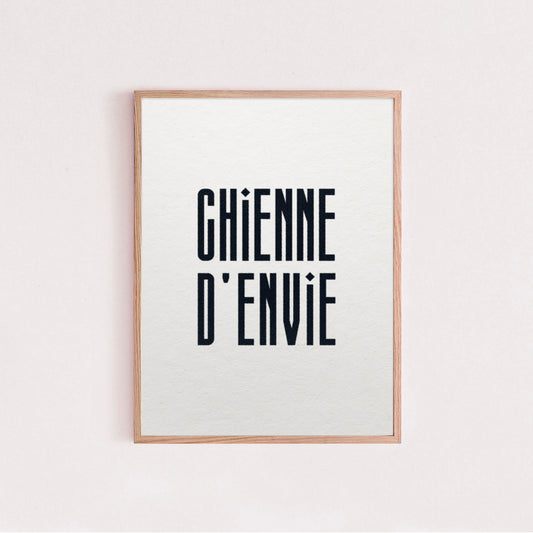 Affiche - Chienne d’envie