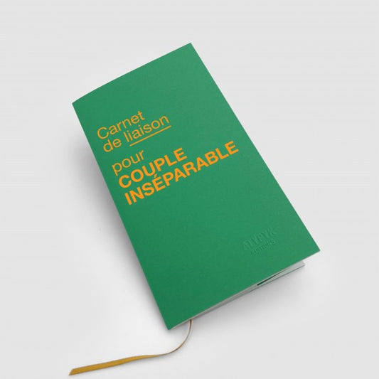Carnet de liaison pour couple inséparable