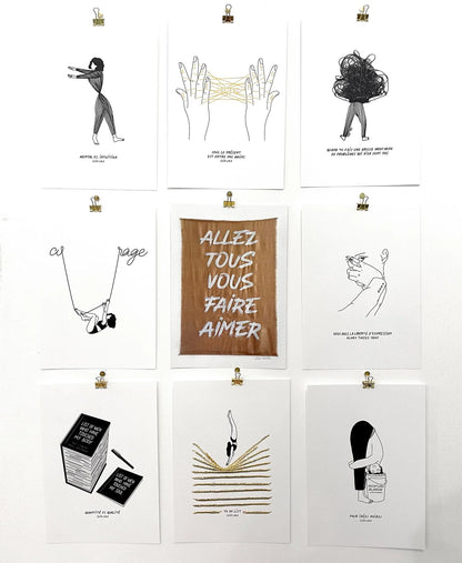 Affiche MENTAL vs INTUITION