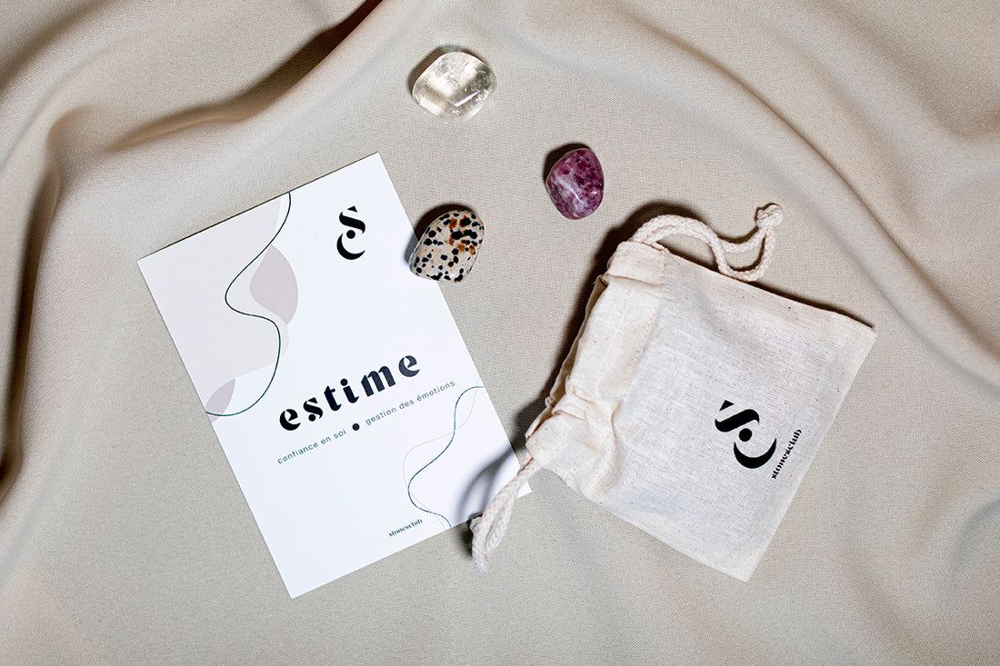 KIT 3 PIERRES ESTIME - confiance en soi et gestion des émotions
