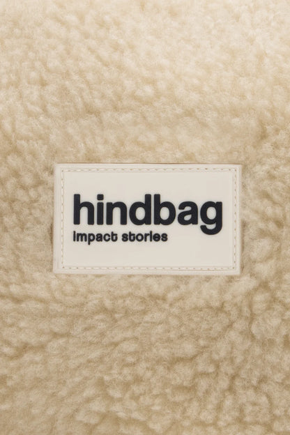 Sac banane M Olivia Teddy - Fausse Fourrure Écru