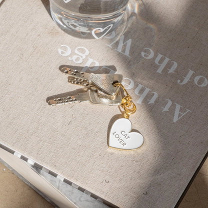 Porte clés Cat Lover