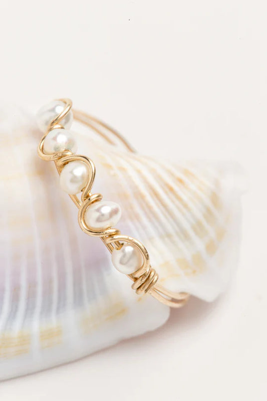 Bague Vague - Perle de culture