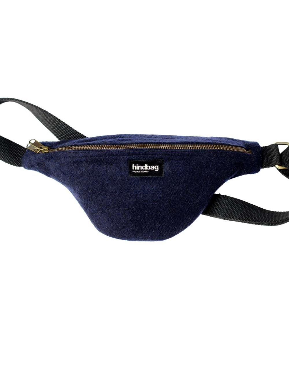 Sac banane M Olivia - Laine Navy