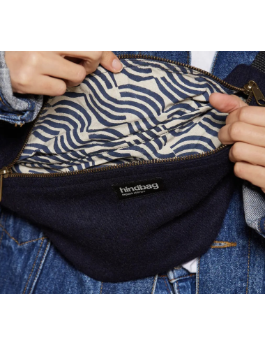 Sac banane M Olivia - Laine Navy