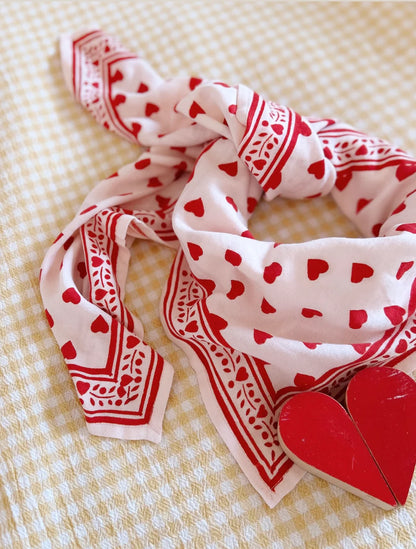 Foulard Bébé Enfant Love Cherry 50 cm