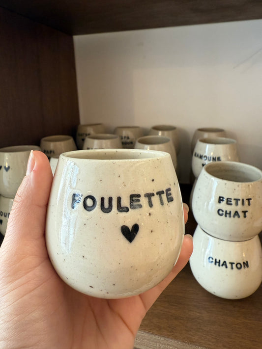 Tasse à café Poulette ♥