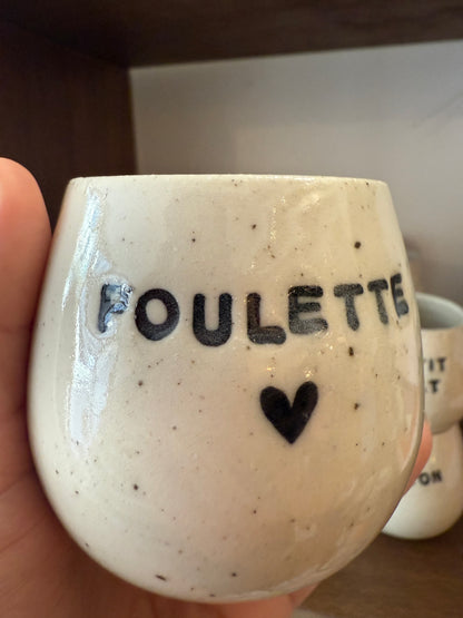 Tasse à café Poulette ♥