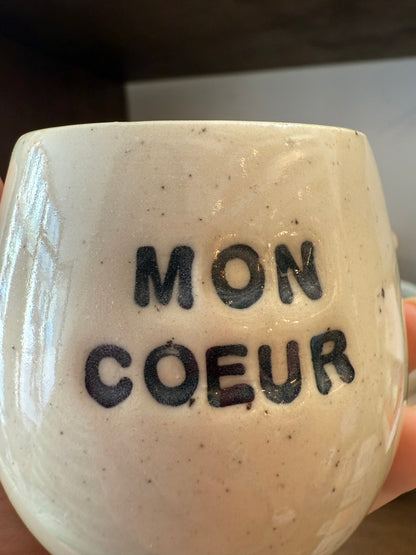Tasse à café Mon Coeur