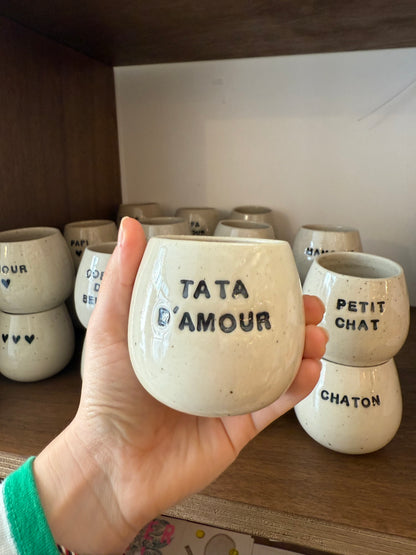 Tasse à café Tata d'amour