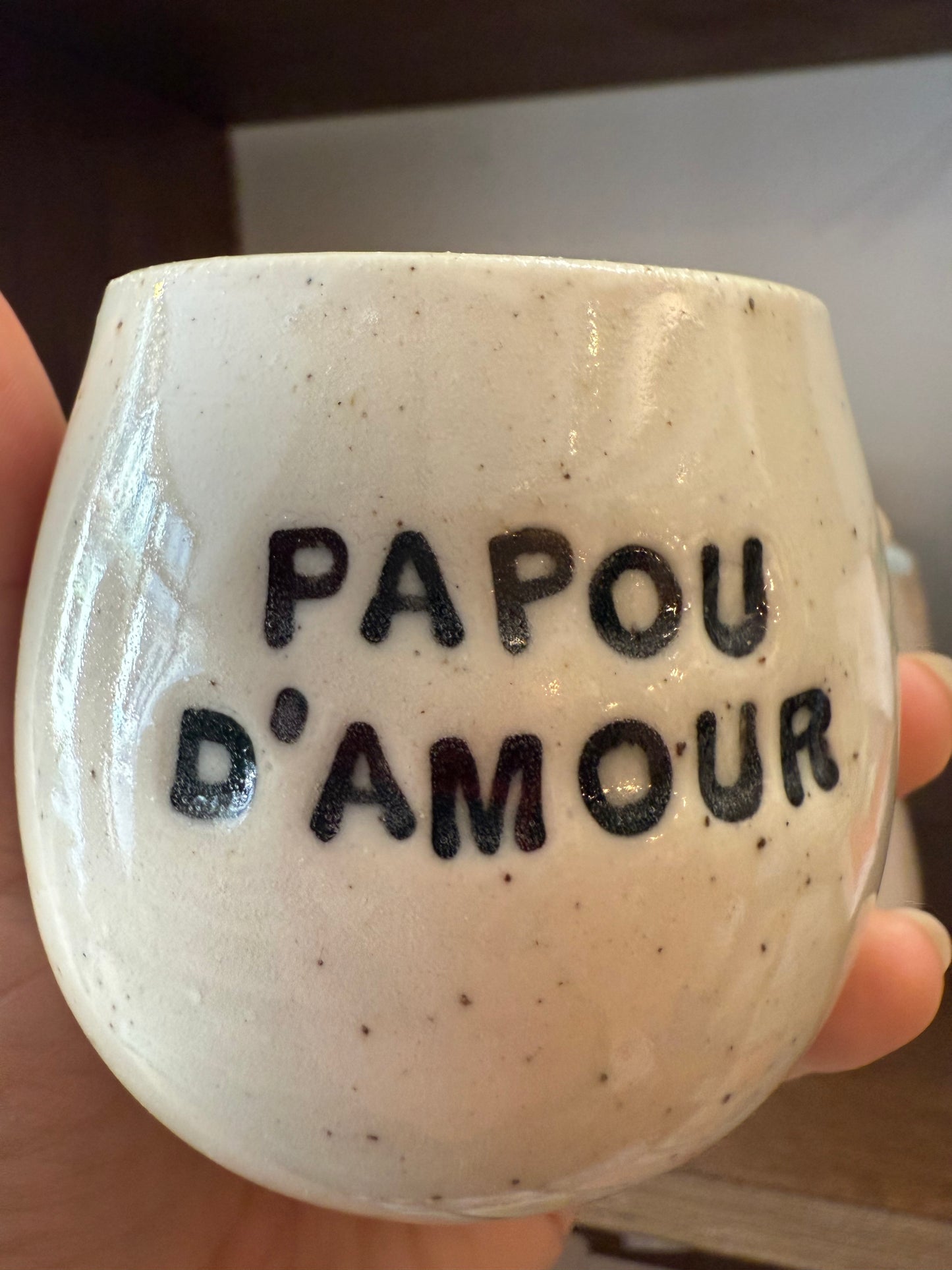 Tasse à café Papou d'amour