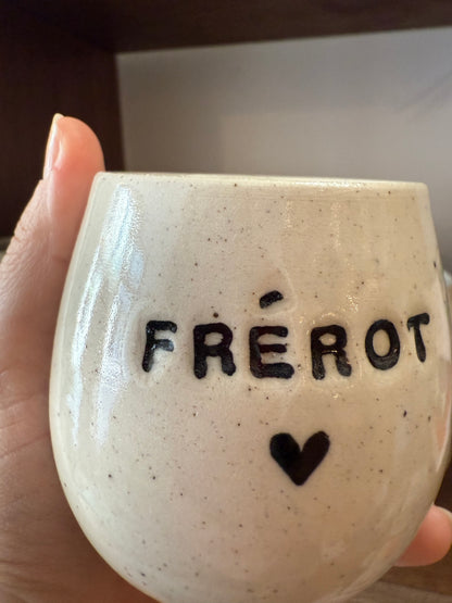 Tasse à café Frérot ♥