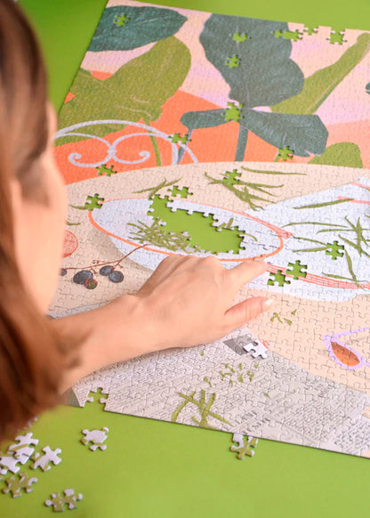 Puzzle Les haricots verts