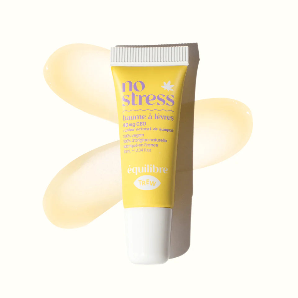 Trew Cosmetic X Equilibre : Baume à lèvre apaisant arôme Kumquat