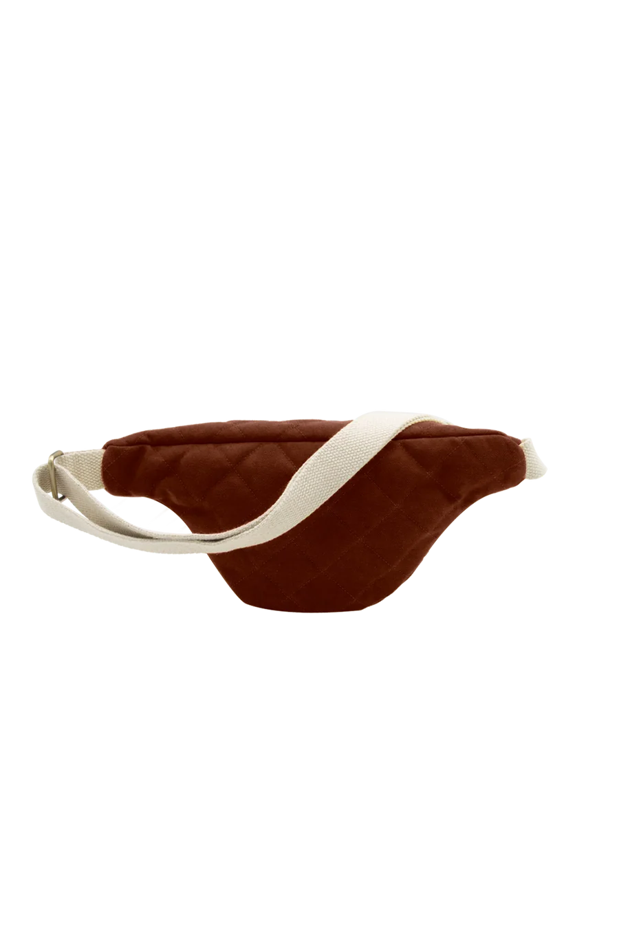 Sac banane M Olivia Matelassé - Chocolat