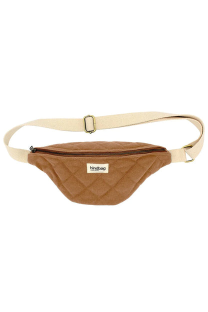 Sac banane M Olivia Matelassé - Cannelle
