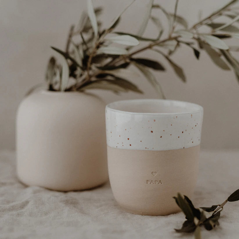 Mug en grès Papa