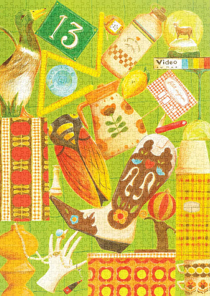 Le vide-grenier - Puzzle 1000 pièces