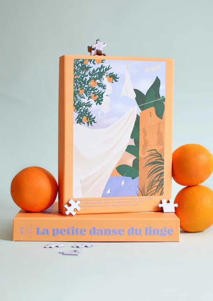 La petite danse du linge - Puzzle 500 pièces